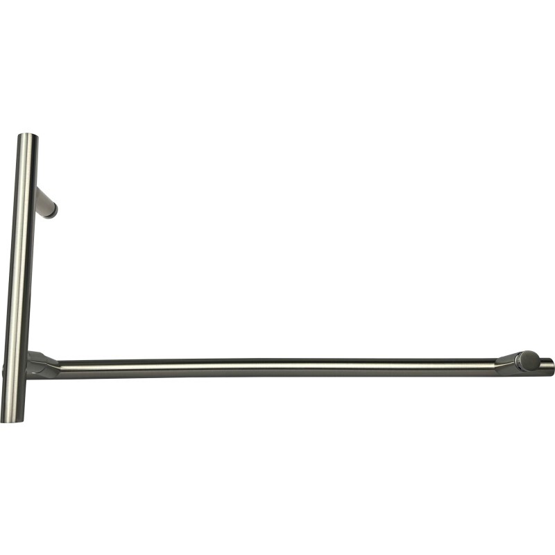 CEL Ladder Style 8" Pull Handle with 24" Towel Bar Comb Set for Shower Door gallery