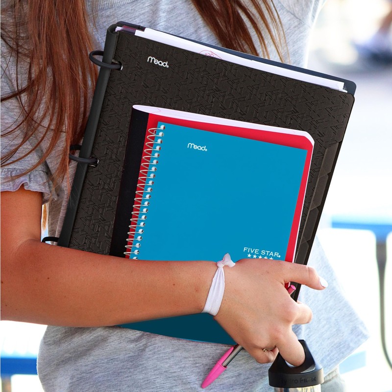 Five Star Spiral Notebook, 2 Subject, College Ruled Paper, 6 x 9-1/2, 80 Shee... gallery