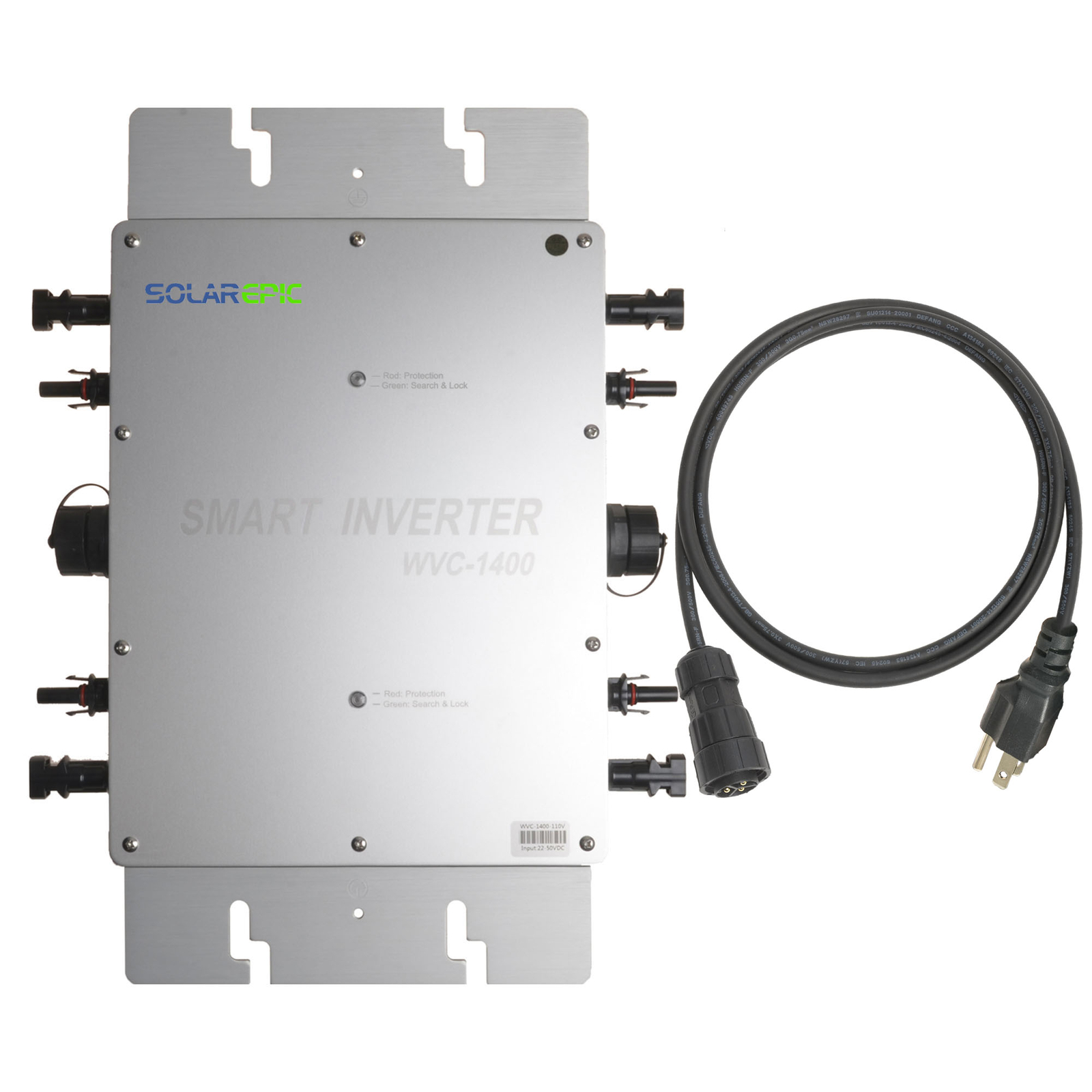1400W Waterproof Grid Tie Inverter DC24V/36V Pure Sine Wave Inverters For Panel gallery