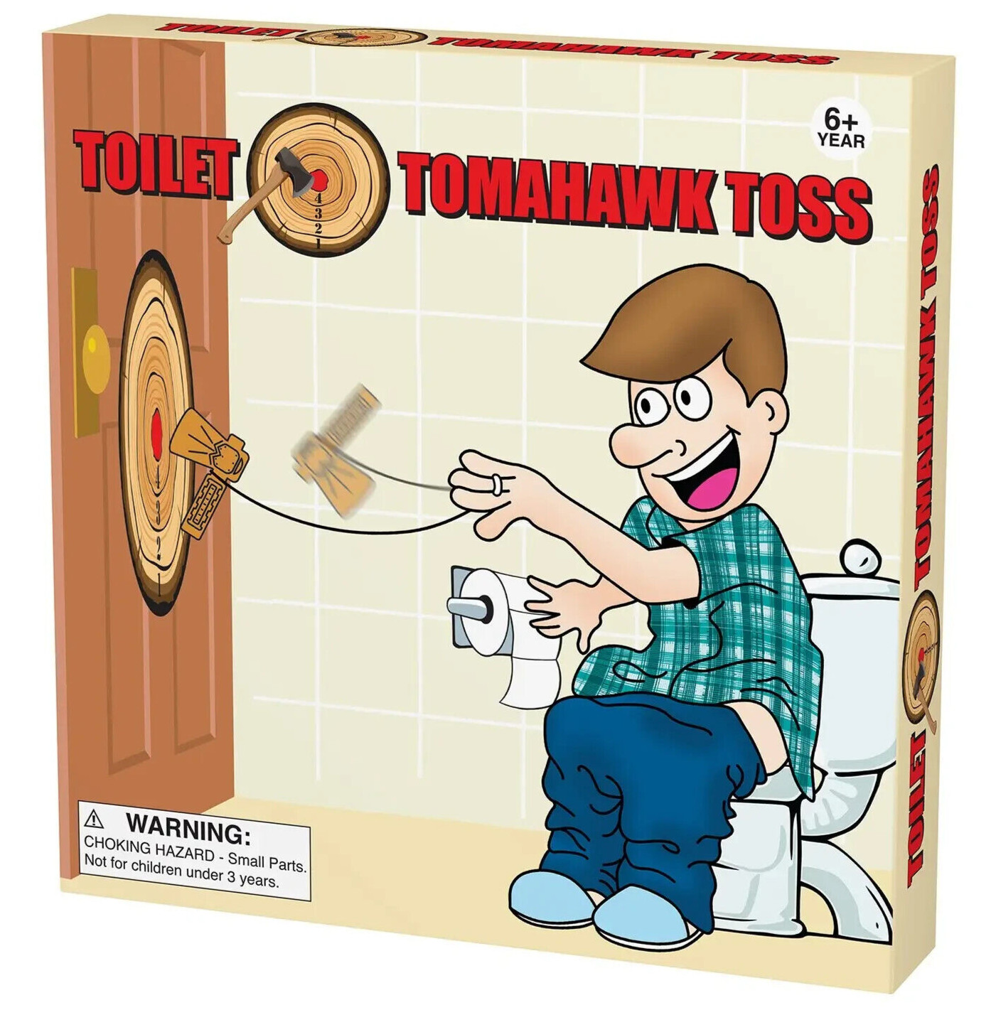 Toilet Potty Tomahawk Toss Game - Target Dartboard - Funny Gag Joke Gift Toy gallery