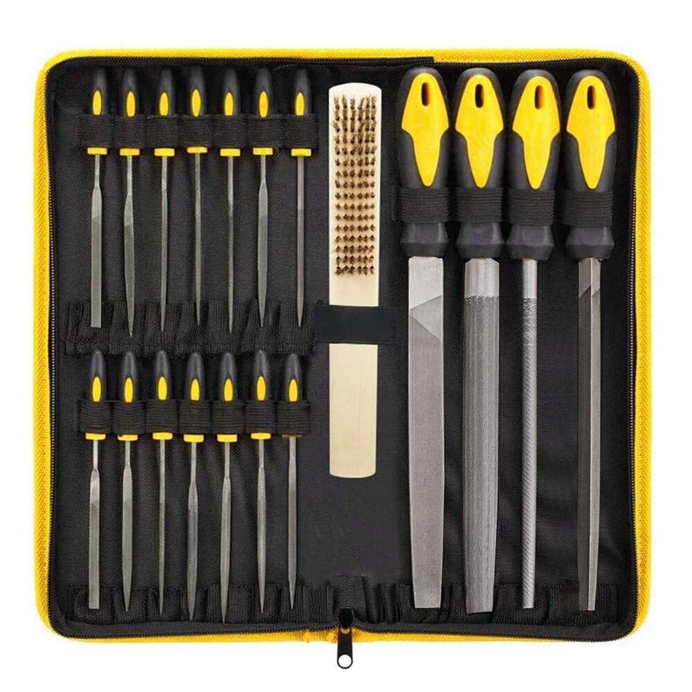 19Pcs Metal File Set with Carry Case Premium Grade Drop Forged Alloy Steel File gallery