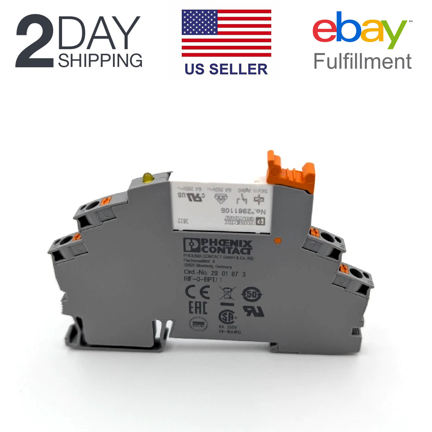 Phoenix Contact RIF-0-RPT-24DC/ 1 - Relay module 2903361 US STOCK Box of 10p gallery