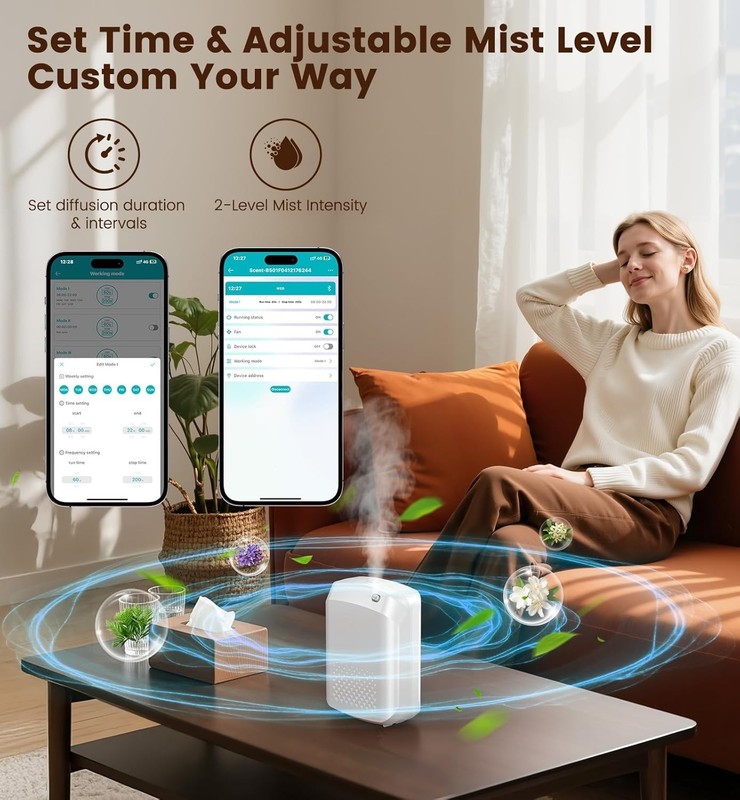 Waterless Essential Oil Diffuser 3000 Sq.Ft Coverage for Large Home Hotel Office gallery