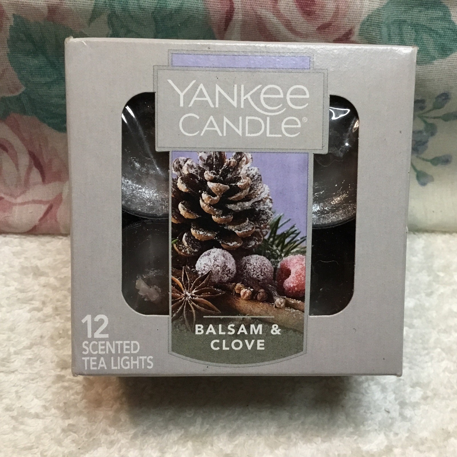 Yankee Candle Balsam & Clove Tea Light Candles 12 Balsam Clove Cinnamon New gallery