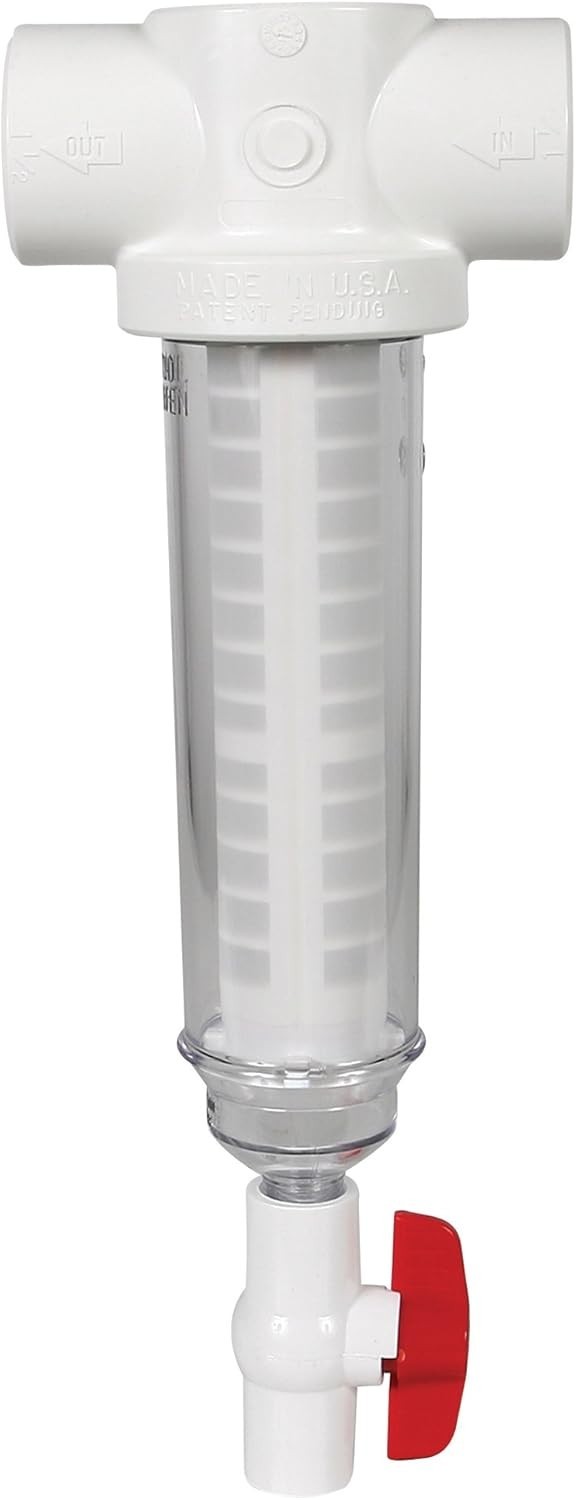 Rusco 1-12-100-F Polyester Spin-Down Sediment Filter - Cleaner Water Guaranteed gallery