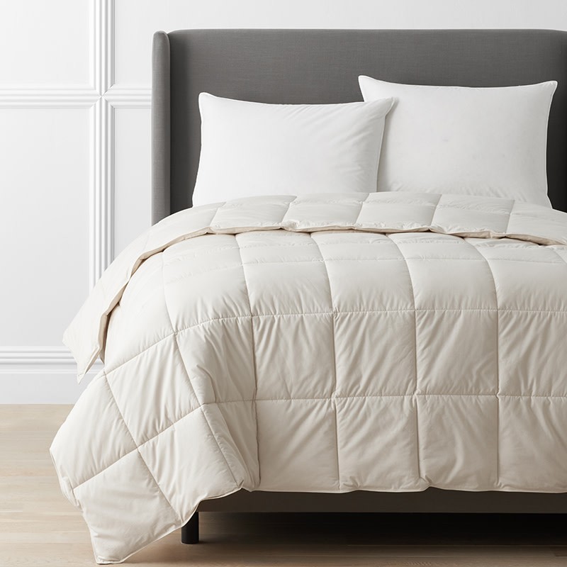The Company Store All Seasons Wool Comforter - Natural, Twin gallery