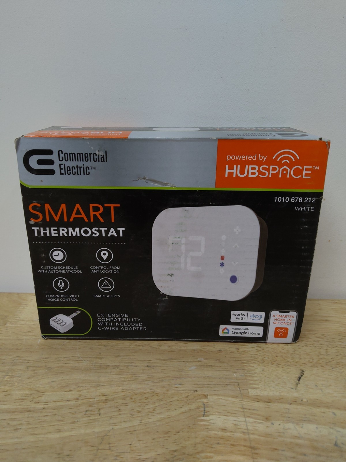 CE Wi-Fi and Bluetooth Smart Programmable Thermostat Powered by Hubspace gallery