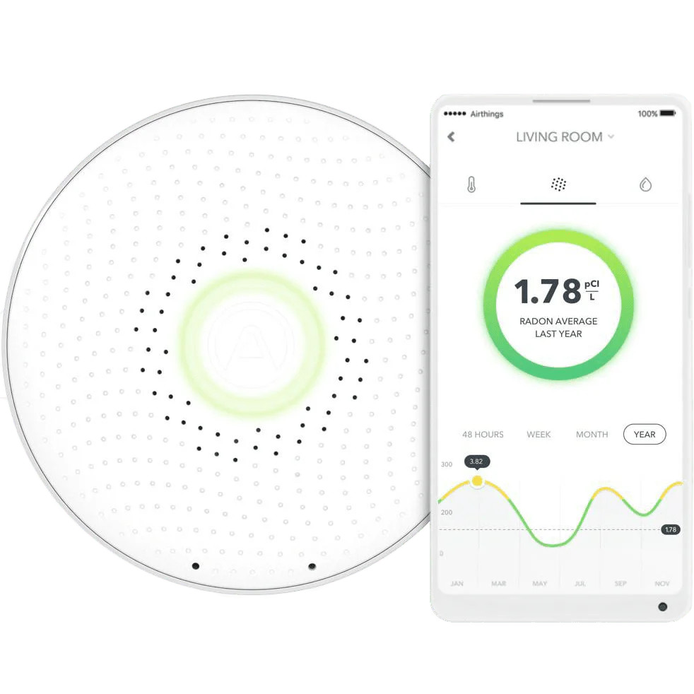 Airthings Wave 2nd Generation Smart Radon Detector gallery