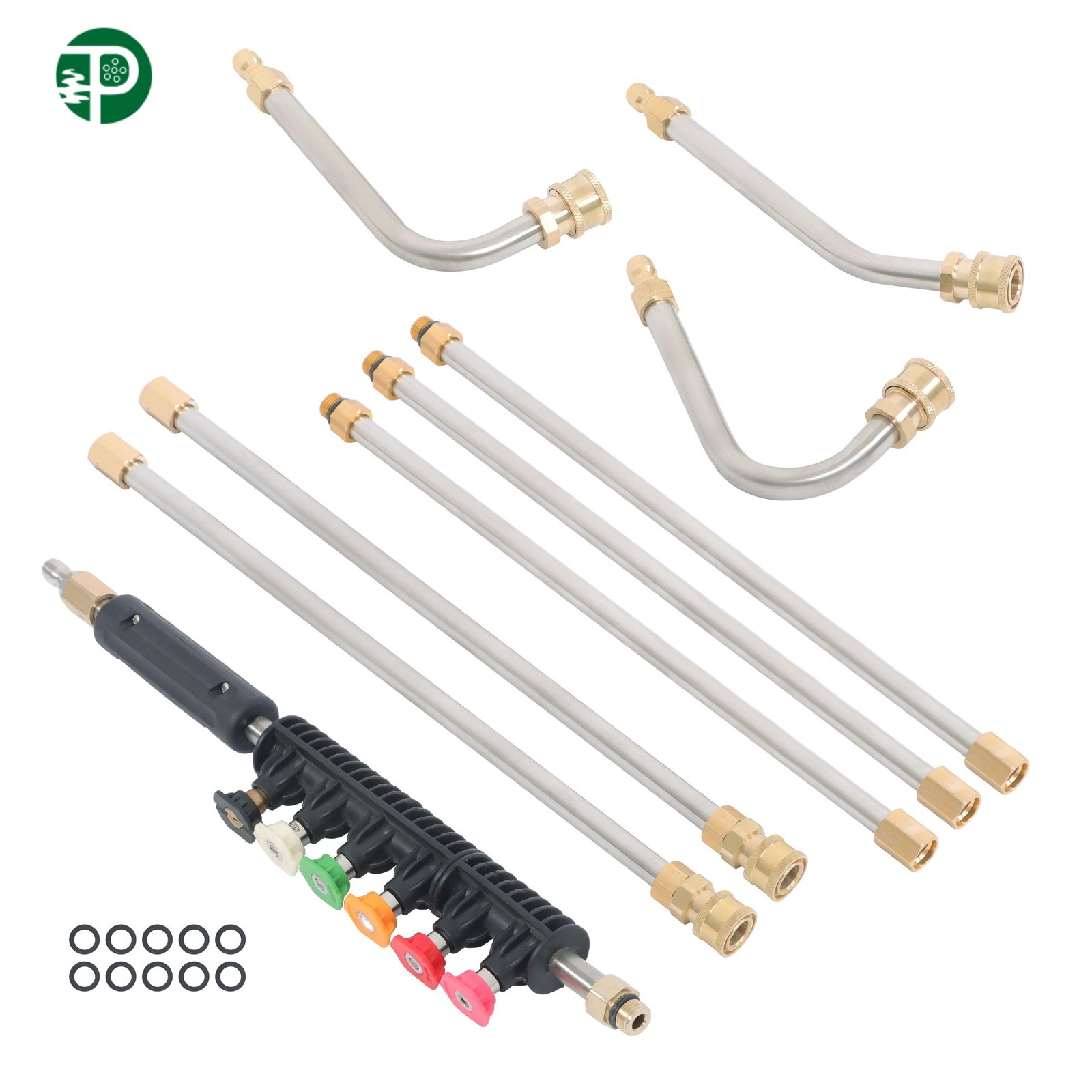 97in Pressure Washer Extension Wand Upgraded Power Washer Lance with Nozzle Tips gallery