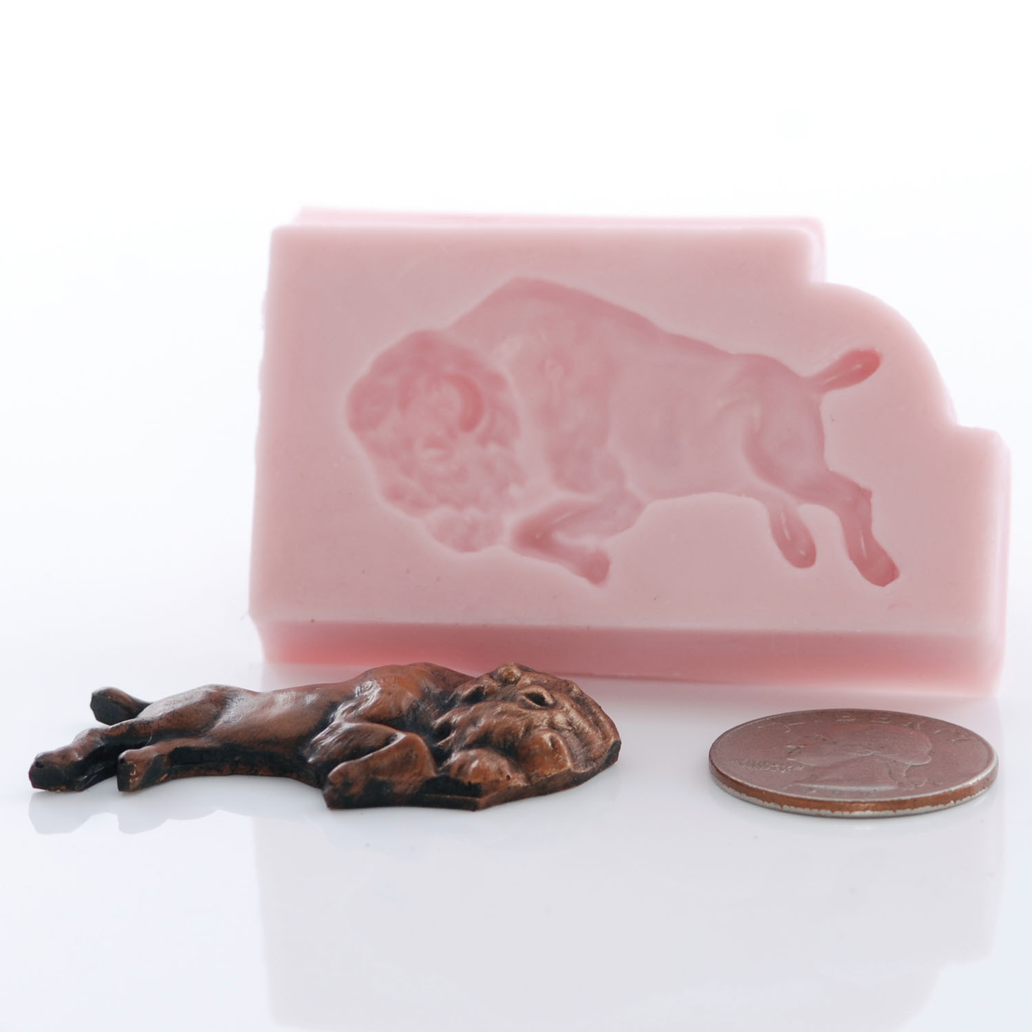 Silicone Buffalo Mold Fondant Candy Sugar Art Resin Polymer Clay Metal Clay (953 gallery