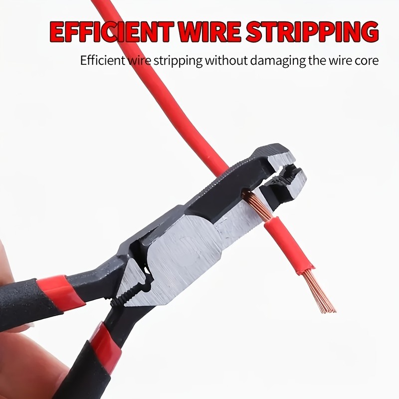 Multi-Function Stripped Screw Removal Pliers - For Cutting, Stripping & Crimping gallery