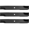 3 Mower Blades For Hustler 52" Raptor 603995 795526 785436 783753 gallery