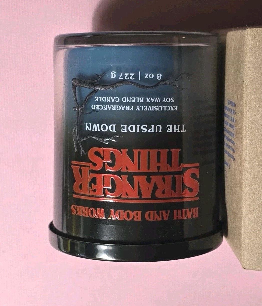 Bath & Body Works Stranger Things The Upside Down Single Wick Candle New! gallery