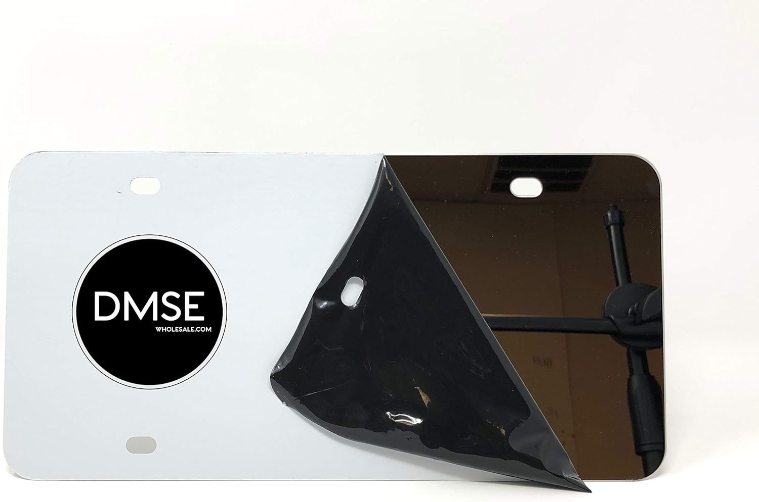 Mirror Blank Finish Stainless Steel Automotive License Plate Plates Tag for Cust gallery