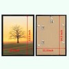 11x14 Picture Frame for Wall Display, 11x14 Black Picture Frame with Shatter gallery