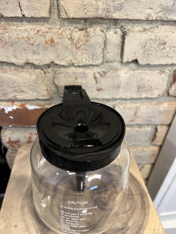 Moccamaster Coffee Carafe Replacement Clear Plastic Black Handle Netherlands gallery