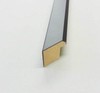 Custom Size Black Golf Flag Frame, blk-001 w/Choice of Mat Color;flag not incl gallery