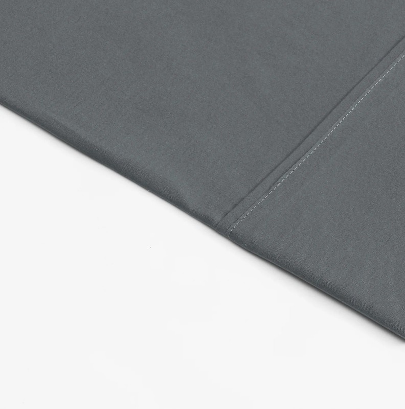 Mainstays Super Soft Brushed Microfiber Bed Sheet Set,Soothing Gray,Twin-XL, 3. gallery
