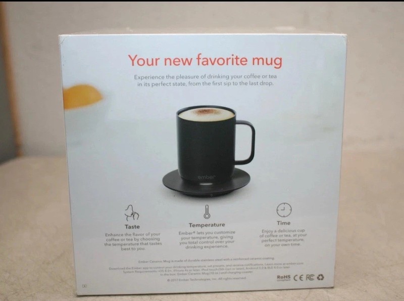 Ember 10 oz. Temperature Control Smart Mug - Black New gallery