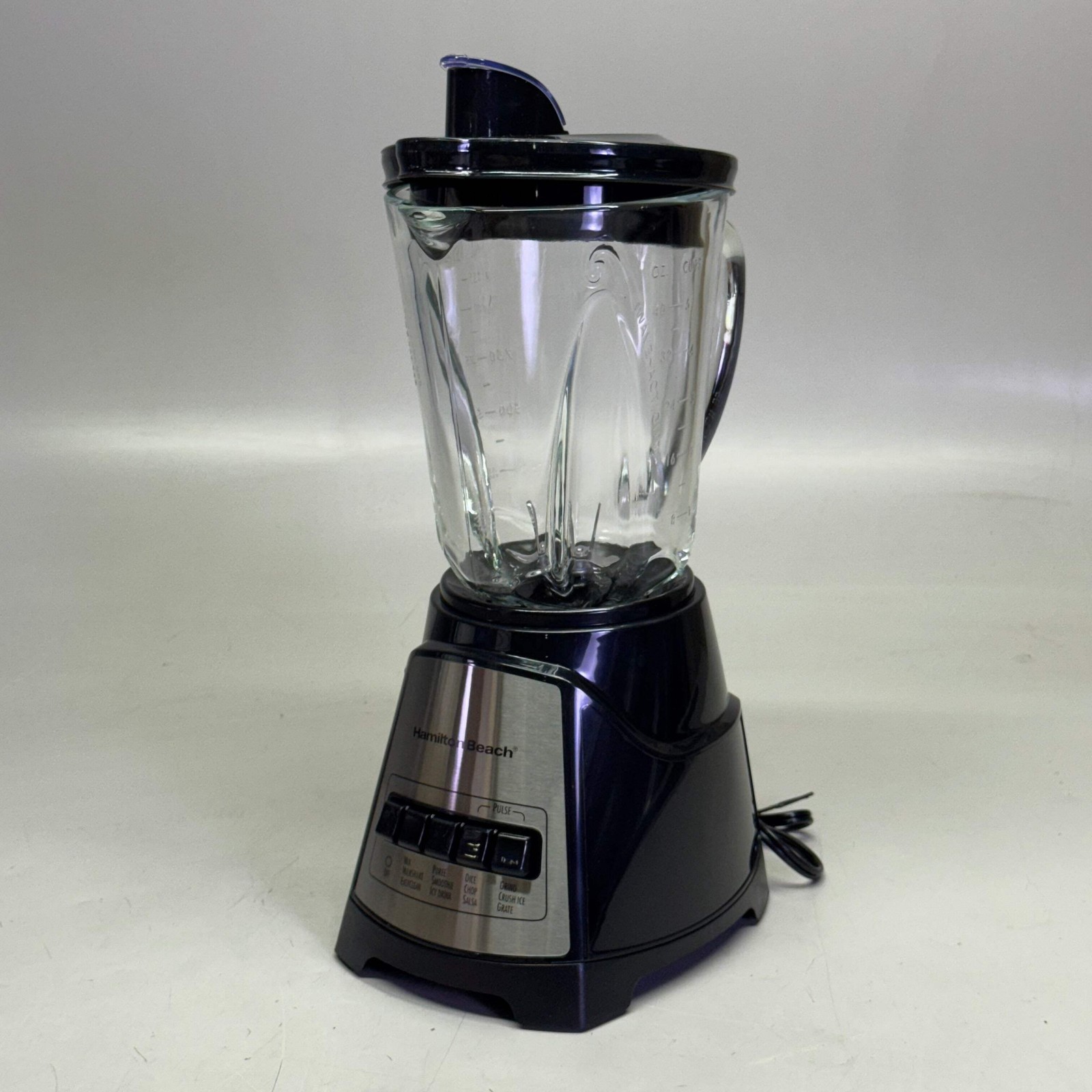 HAMILTON BEACH Power Elite Blender With 40 Oz Glass Jar 9"H Clear 58148G gallery