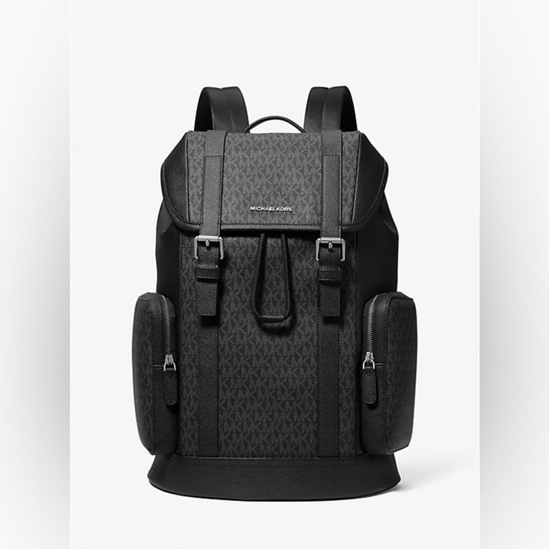 Men's Black Michael Kors Backpack 2