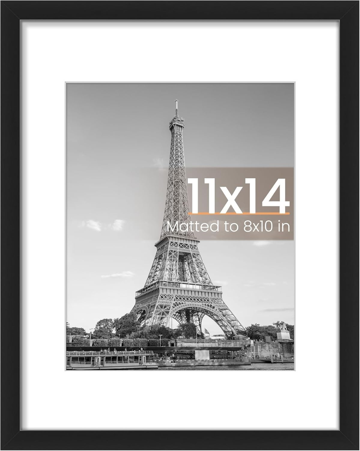 upsimples 11x14 Picture Frame, Display Pictures 8x10 with Mat or 11x14 Without M gallery