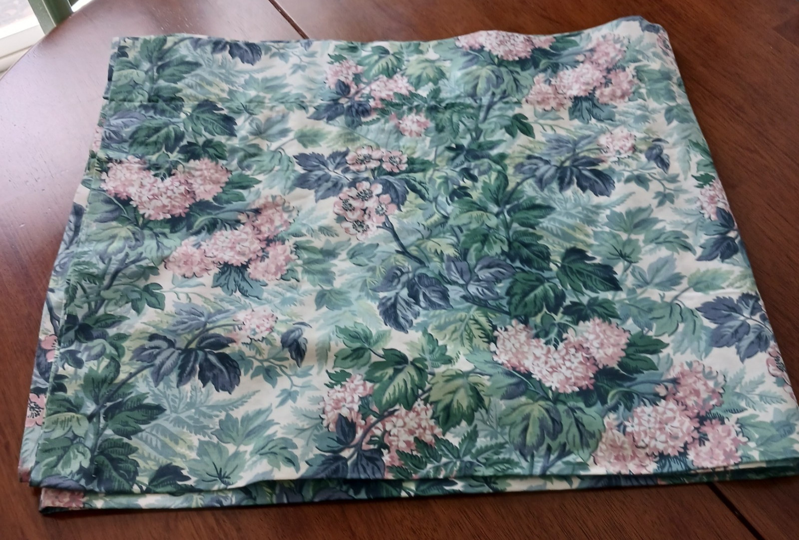Laura Ashley Ashbourne Rod Pocket Valances 18”x84" More in Store Excellent ! gallery