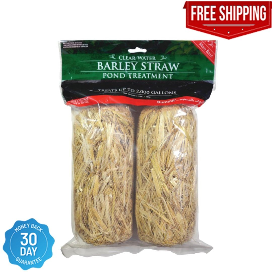 Summit Clear-water Barley Straw Pond Treatment, 2-Pack, Treats Upto 20 gallery