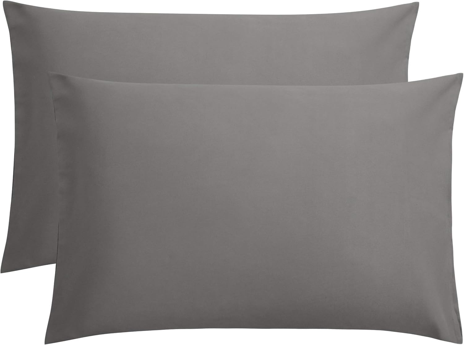 Queen Size, 4 colors Pillowcase (2 Pack) Skin Silk Pillow Case Standard Pillows gallery