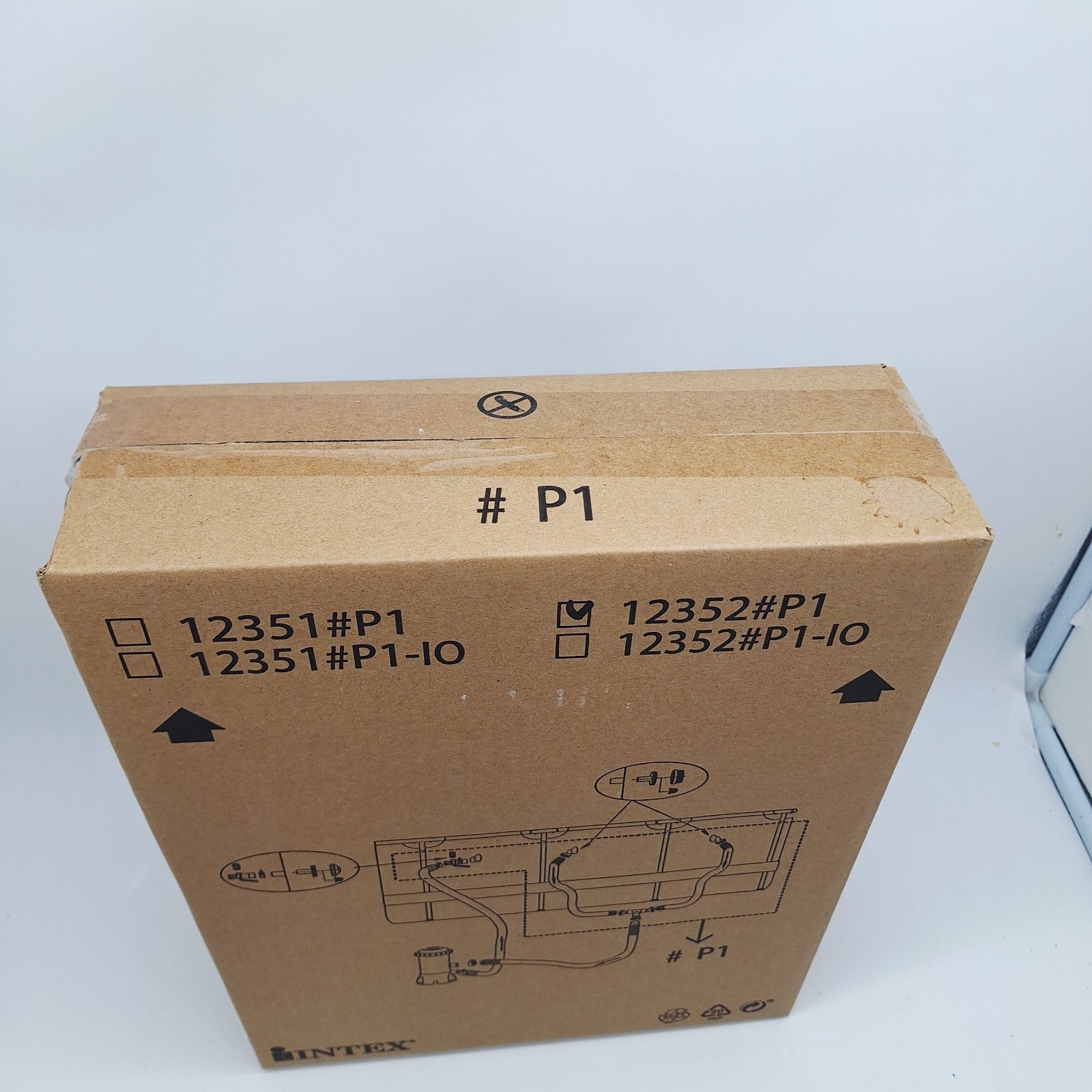 Intex 12352 #P1 Accessory Box for Above Ground Pools NEW Hoses and Attachments gallery