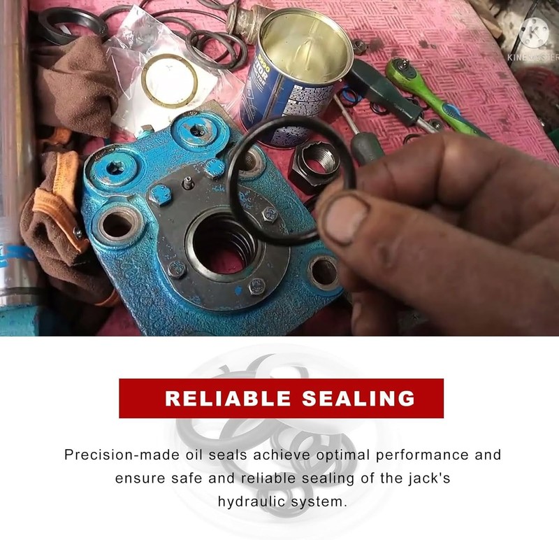 Sun Walker 17 PCS Floor Jack Seal Kit, 3 Ton Horizontal Jack O-Ring Seal Replace gallery