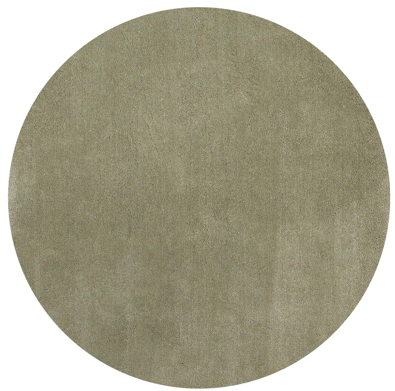 6' Sage Green Round Hand Woven Area Rug gallery