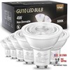 GU10 LED Light Bulbs Non-Dimmable, 4W, 5000K 6 Pack 5000k Daylight White gallery