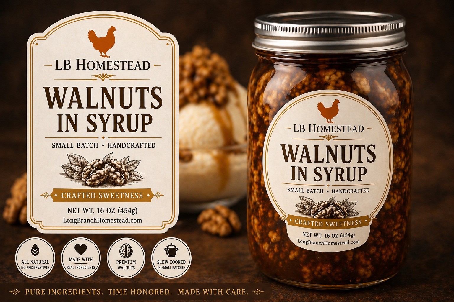 Walnuts In Syrup 16 Oz gallery
