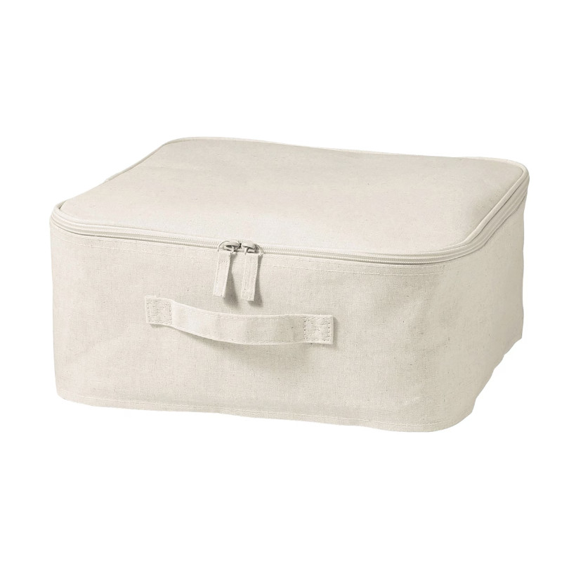Fabric Softbox, Polyester Linen, Square Box w/Lid, 35 x 35 x 16cm, Brand "New" gallery