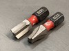 2pc Milwaukee Shockwave Impact Ecx #1 & #2 Insert Bits For Electrician Fasteners gallery