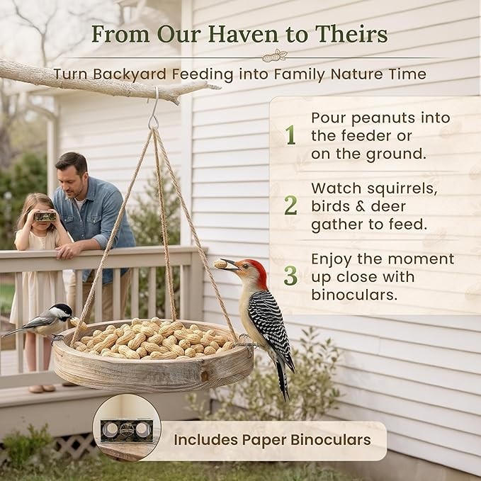 Raw Peanuts for Squirrels Peanuts in Shell for Birds, Deer & Wildlife USA Grown gallery