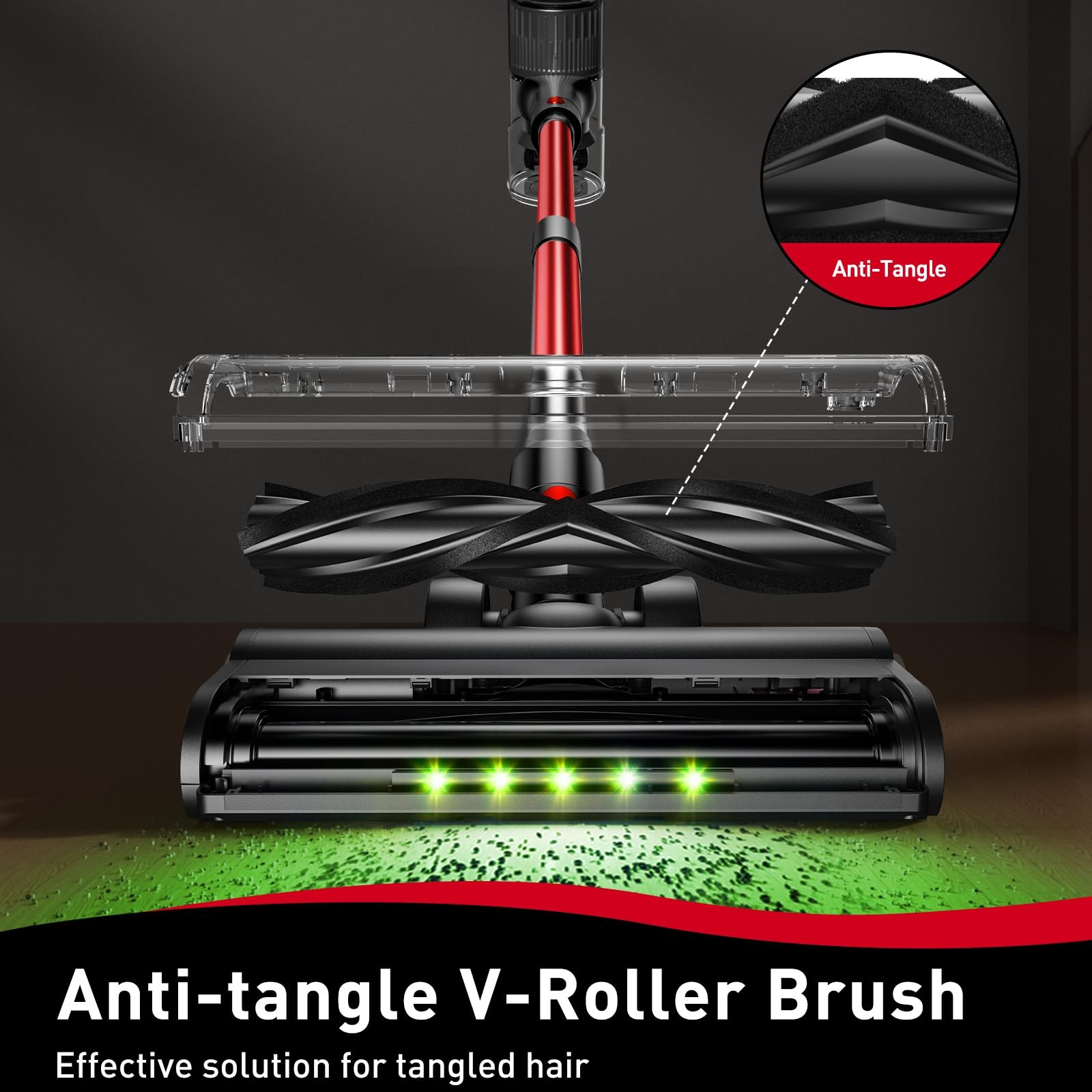 Cleaner Vacuum 45KPA Stick 45Mins Runtime 8-in-1 LED OUYFHK Cordless Lightweight gallery