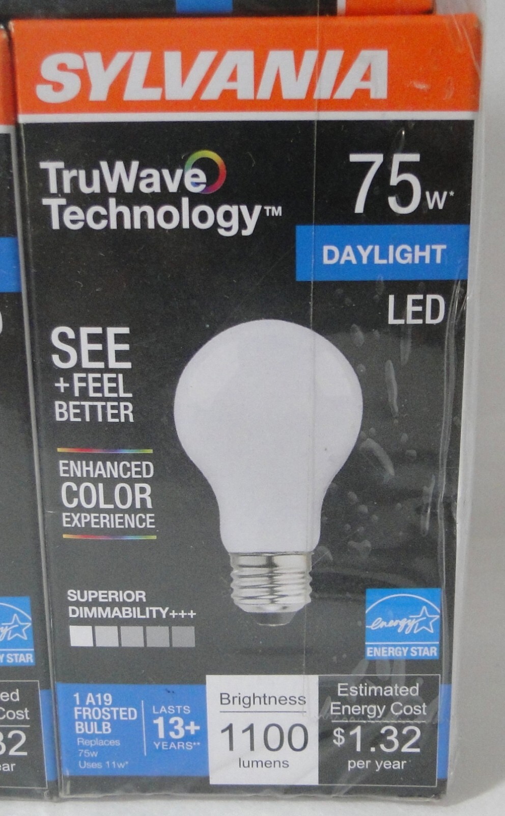 6 Pack SYLVANIA LED TruWave Daylight A19 Light Bulb, 75W Equivalent NEW ! gallery