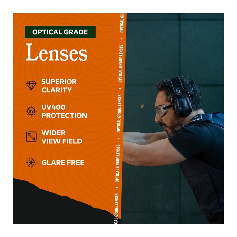 BELOW ZERO Ballistic Protection Glasses (Clear) gallery