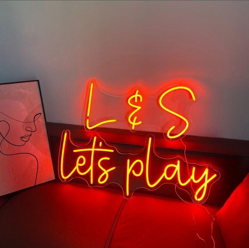 Custom Personalized Neon LED Light Signs Birthday Wedding Party Room Wall Decor gallery