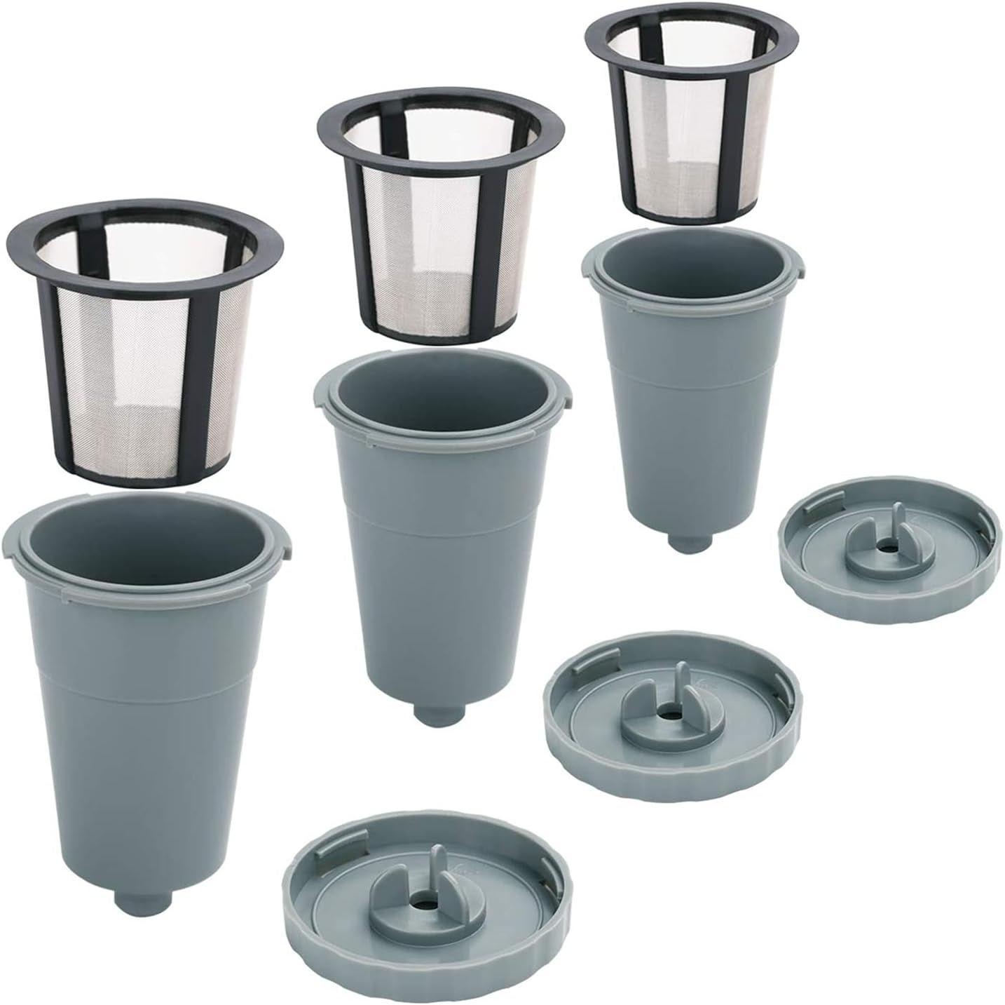 3 Pack Reusable Coffee Pods, K Cup Filters Fit for Keuring... gallery