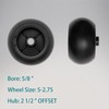 6Pcs Mower Deck Wheels Kit Fits Exmark 103-3168 116-9981 Kubota Anti Scalp Wheel gallery