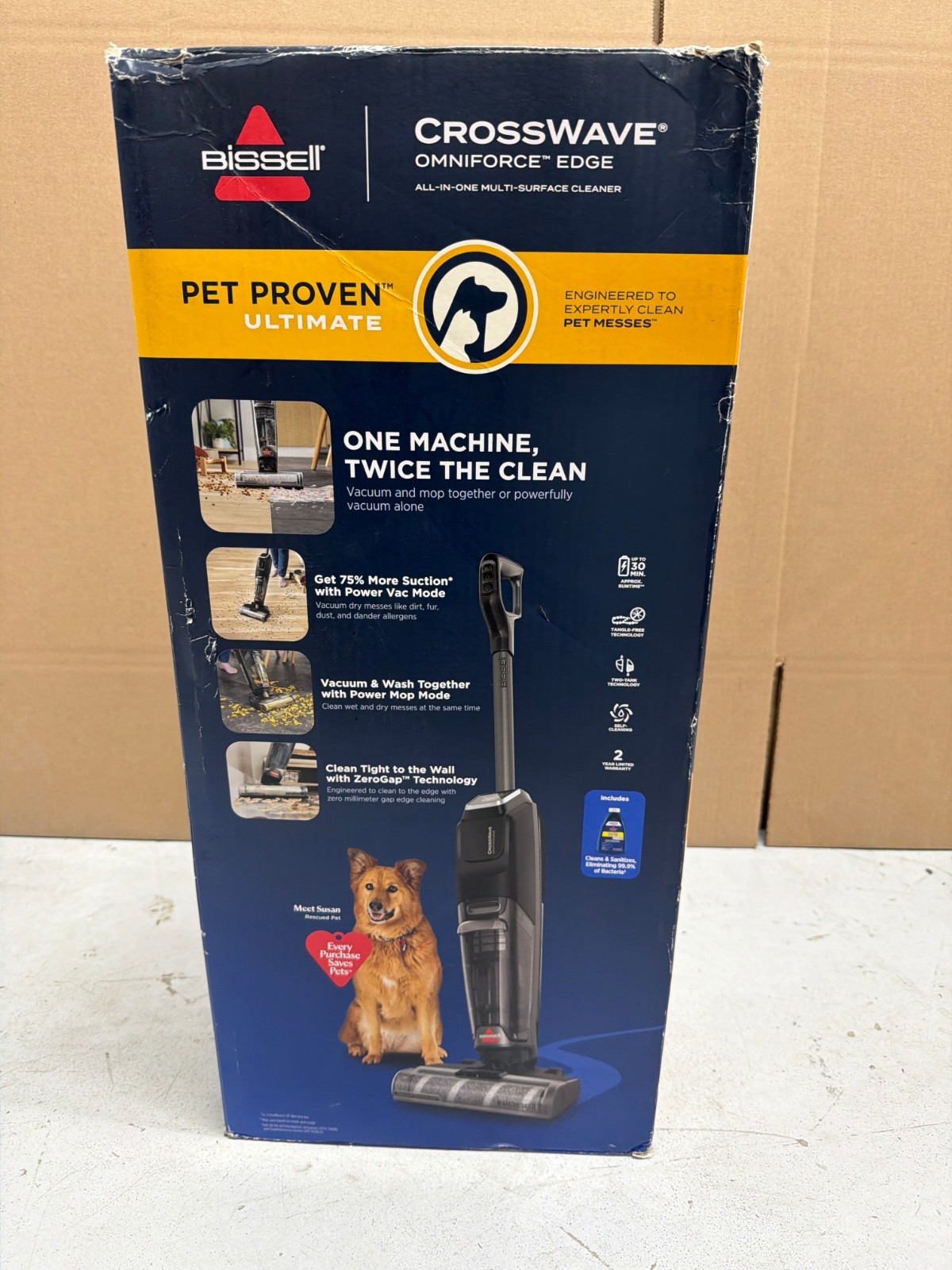 Bissell pet proven ultimate multi surface cordless vacuum cleaner-3930 gallery