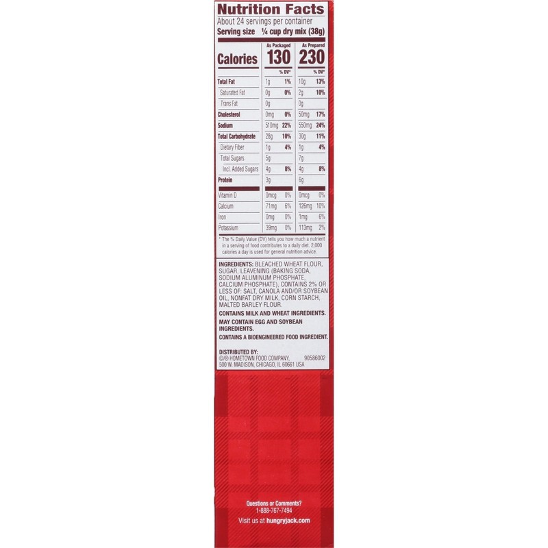 (3 Pack) Hungry Jack Original Pancake & Waffle Mix, 32 oz , Breakfast Baking Mix gallery