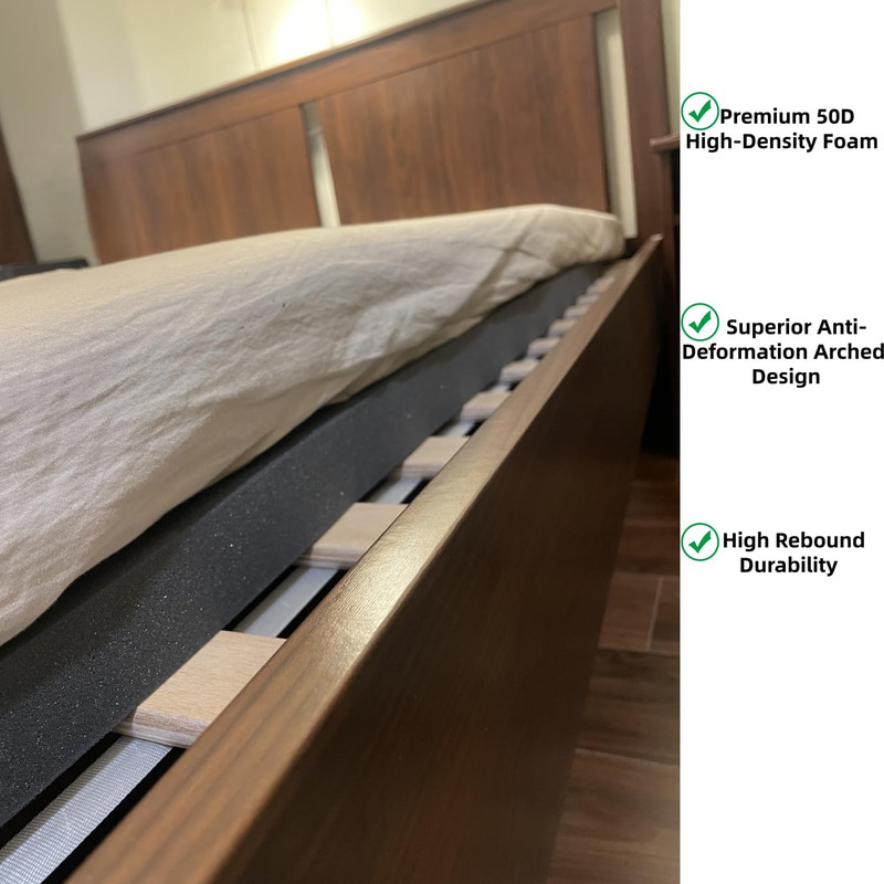 High-Density Foam Mattress Support Board - 60" x 24" x 2" for Sagging Beds gallery