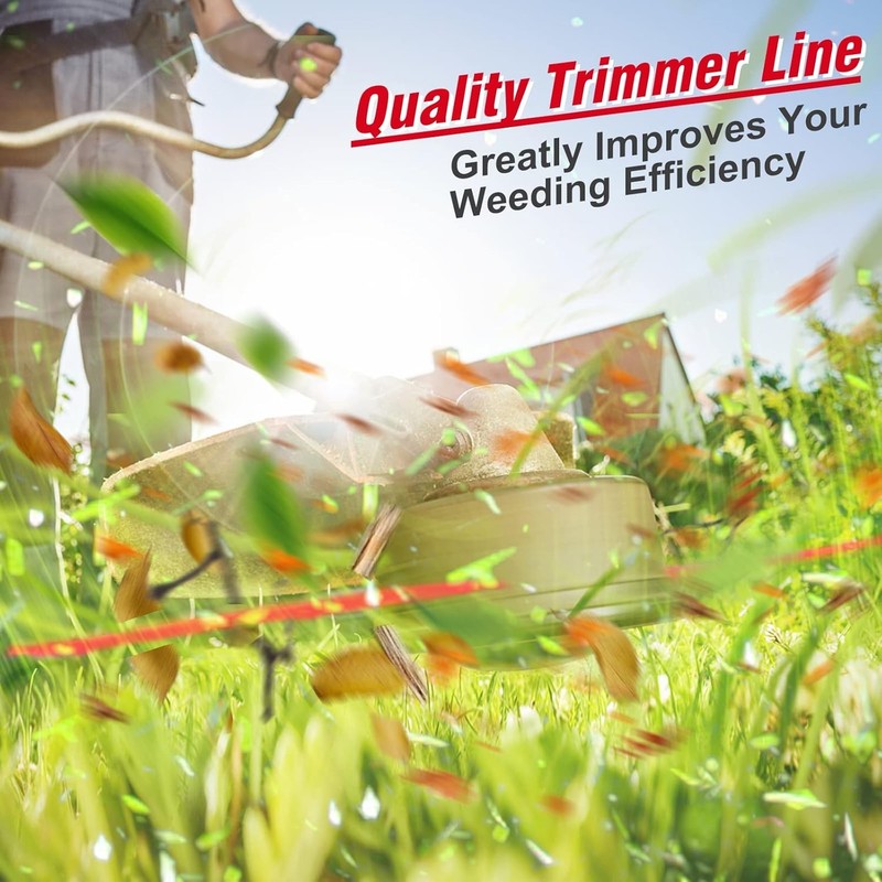 Replacement Trimmer Spools Compatible with Worx Weed Eater, 6 Spools+1 Cap gallery