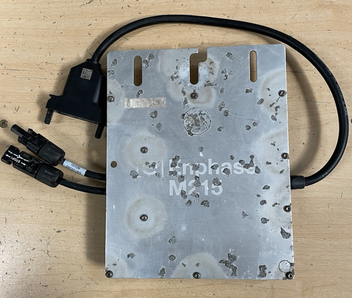 Enphase Solar Micro inverter M215-60-2LL-S22-IG UTILITY INTERACTIVE Used, Tested gallery
