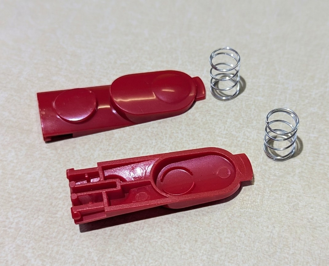2-Pack Wand Clip Button Tab /w Spring for Dyson V7 V8 V10 V11 Tool Clip Latch gallery