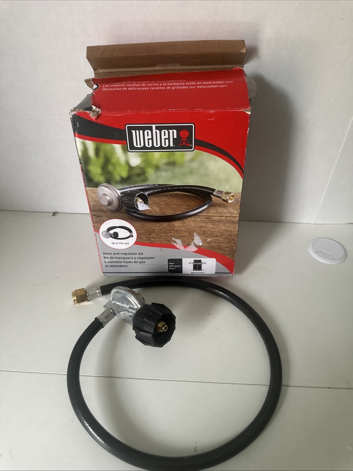 Weber 30 Inch Replacement Hose and Regulator Kit 7627 gallery